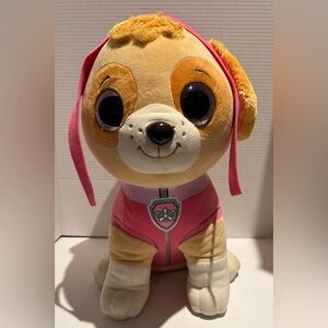 TY Beanie Boos SKYE Paw Patrol Cockapoo LARGE Size 16" Plush Toy Rare